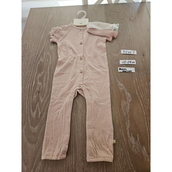 Other - Petite Maison organic baby‎ girl romper 18 mos